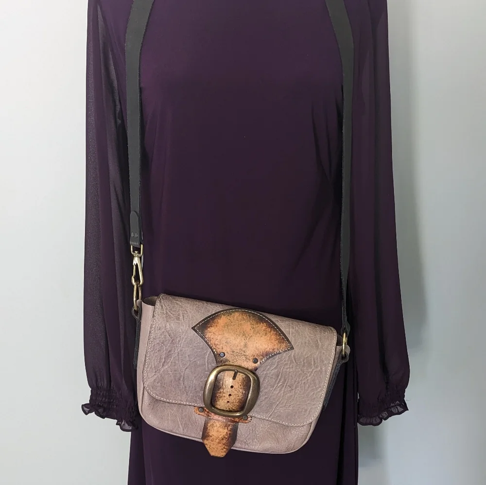 Phillip Phillips Hand Made Leather Shoulder/Crossbody Bag